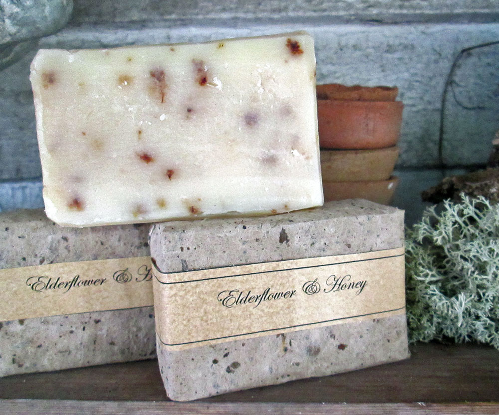 ELDERFLOWER and HONEY SOAP